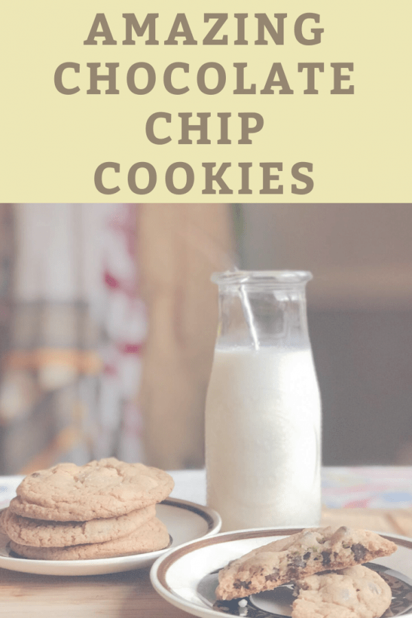 Ok, for real, these chocolate chip cookies are amazing. They are the nostalgic cookie that your kids will grow up with you making and then pass down to their kids. These cookies have that crunch on the edge but perfectly soft in the middle.. so good!
